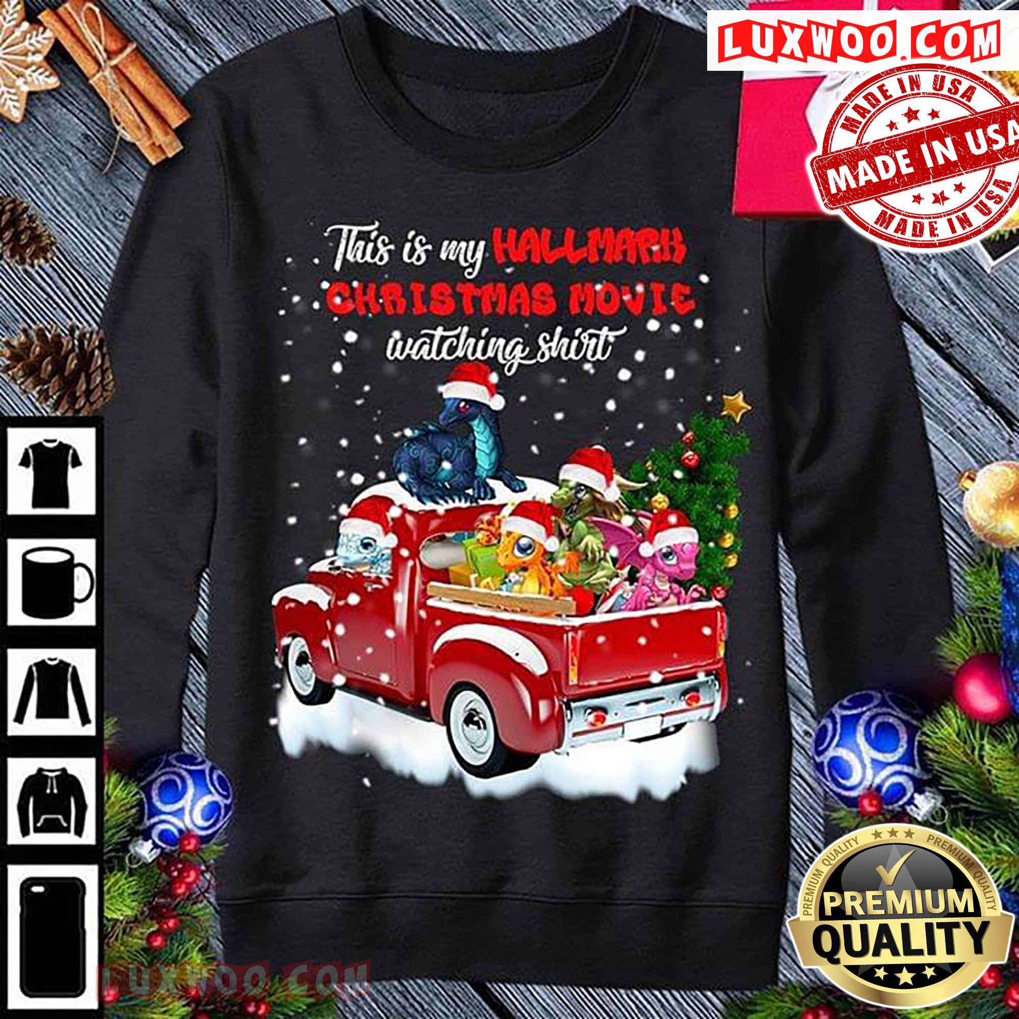 hallmark truck shirt