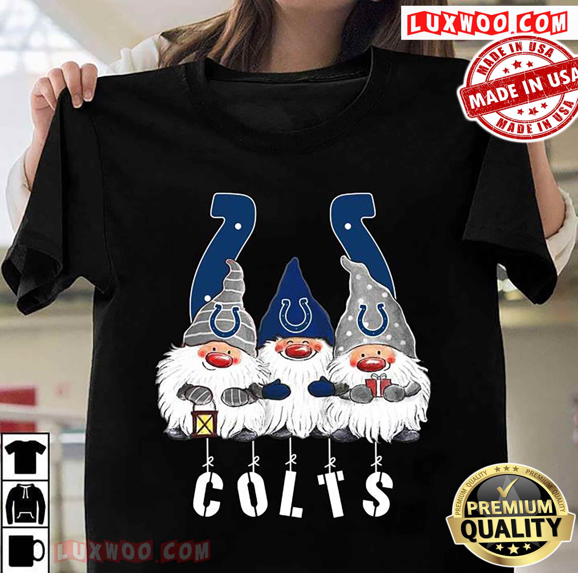 Gnomies Indianapolis Colts Christmas