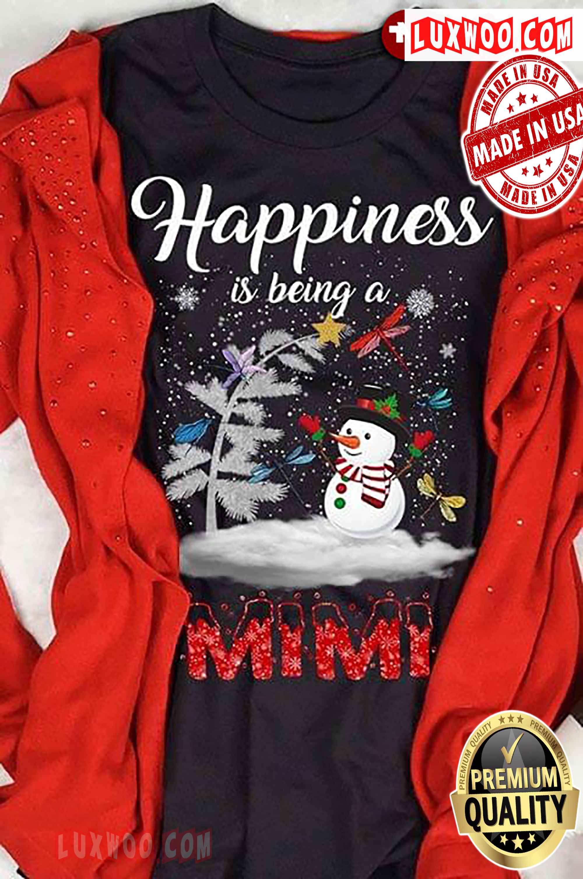 Happiness Is Being A Mimi Christmas