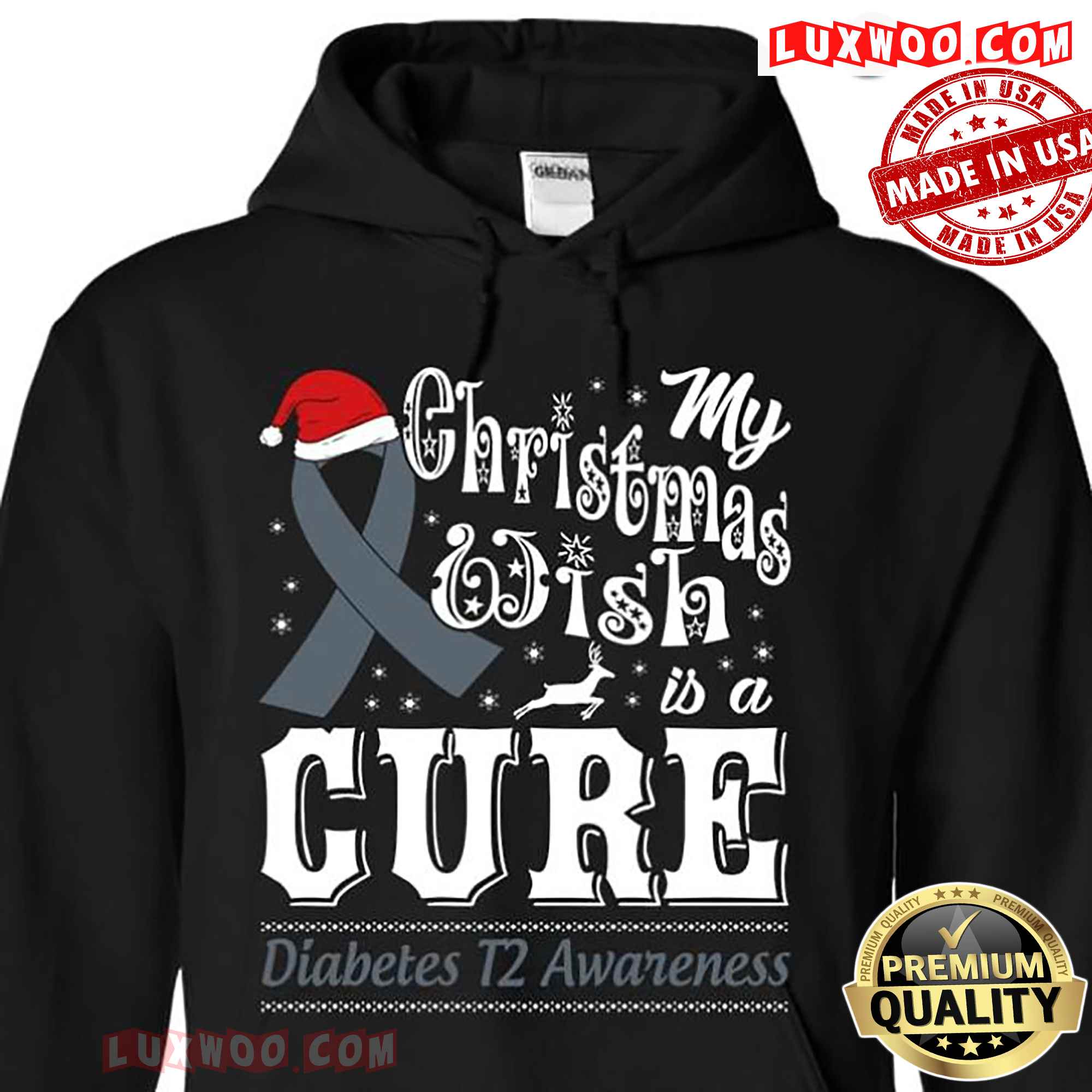 My Christmas Wish Is A Cure Diabetes T2 Awareness