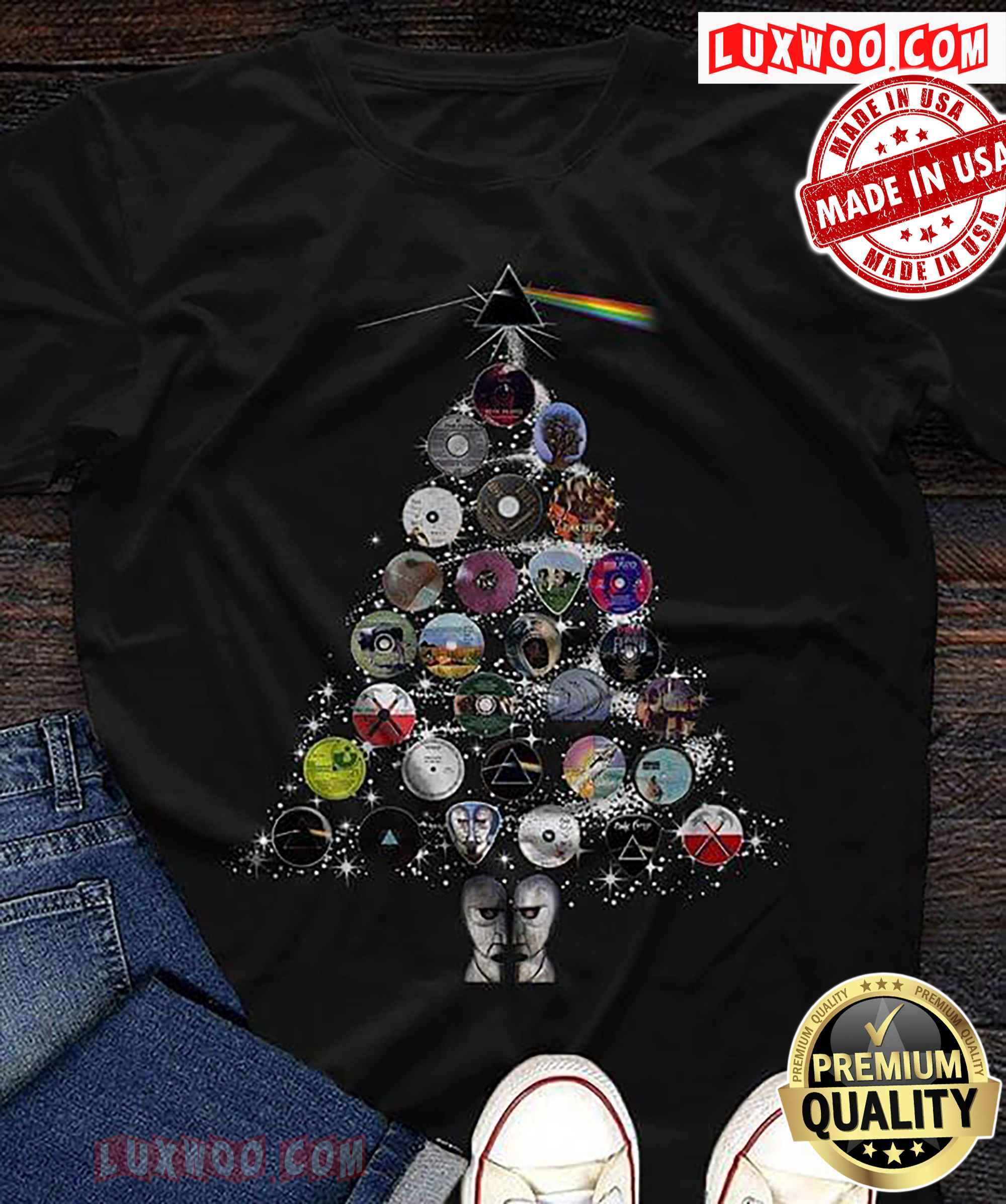 Pink Floyd The Dark Side Of The Moon Christmas Ornament