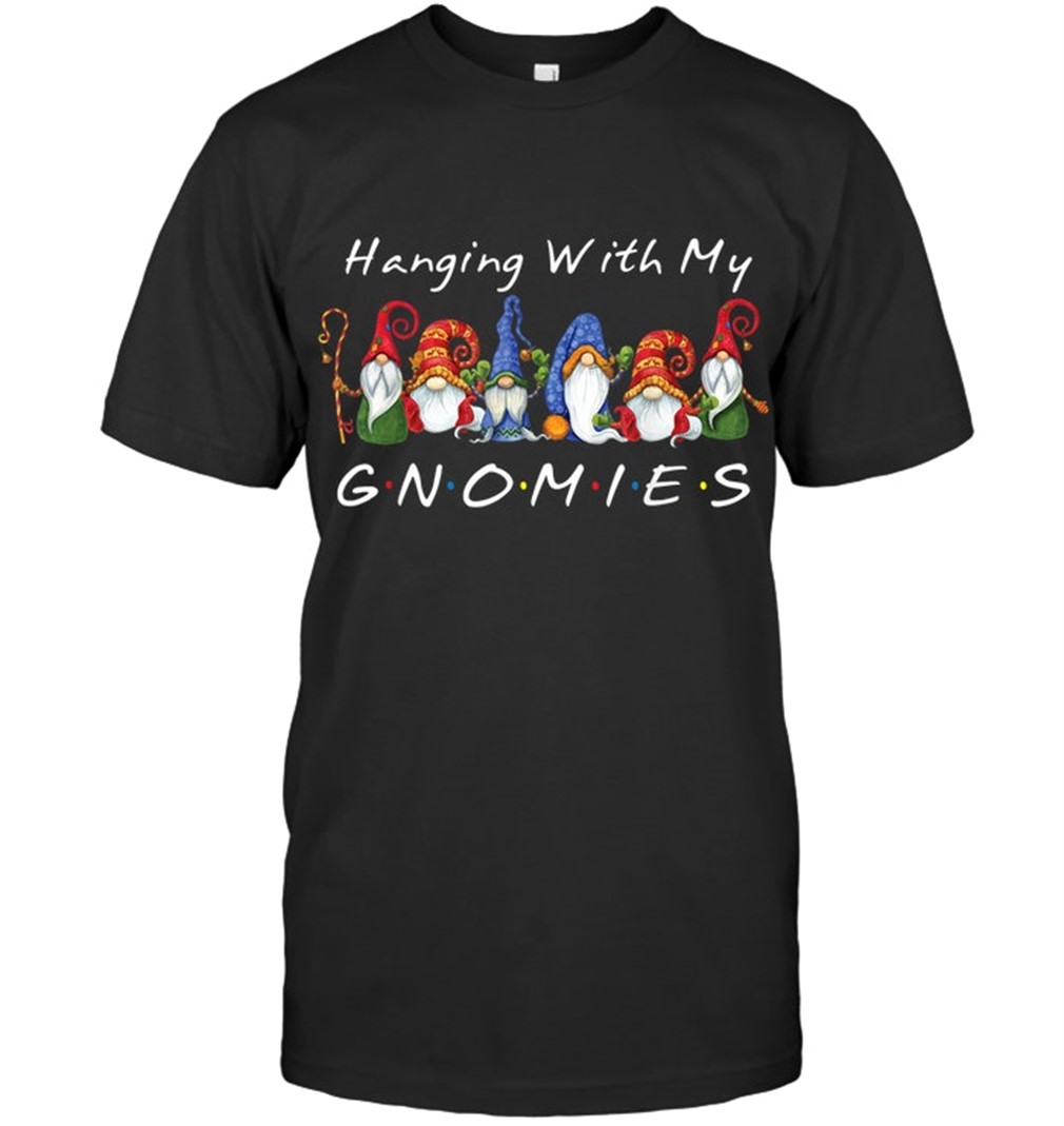 Hanging With My Gnomies 22 Christmas Tshirt - Luxwoo.com