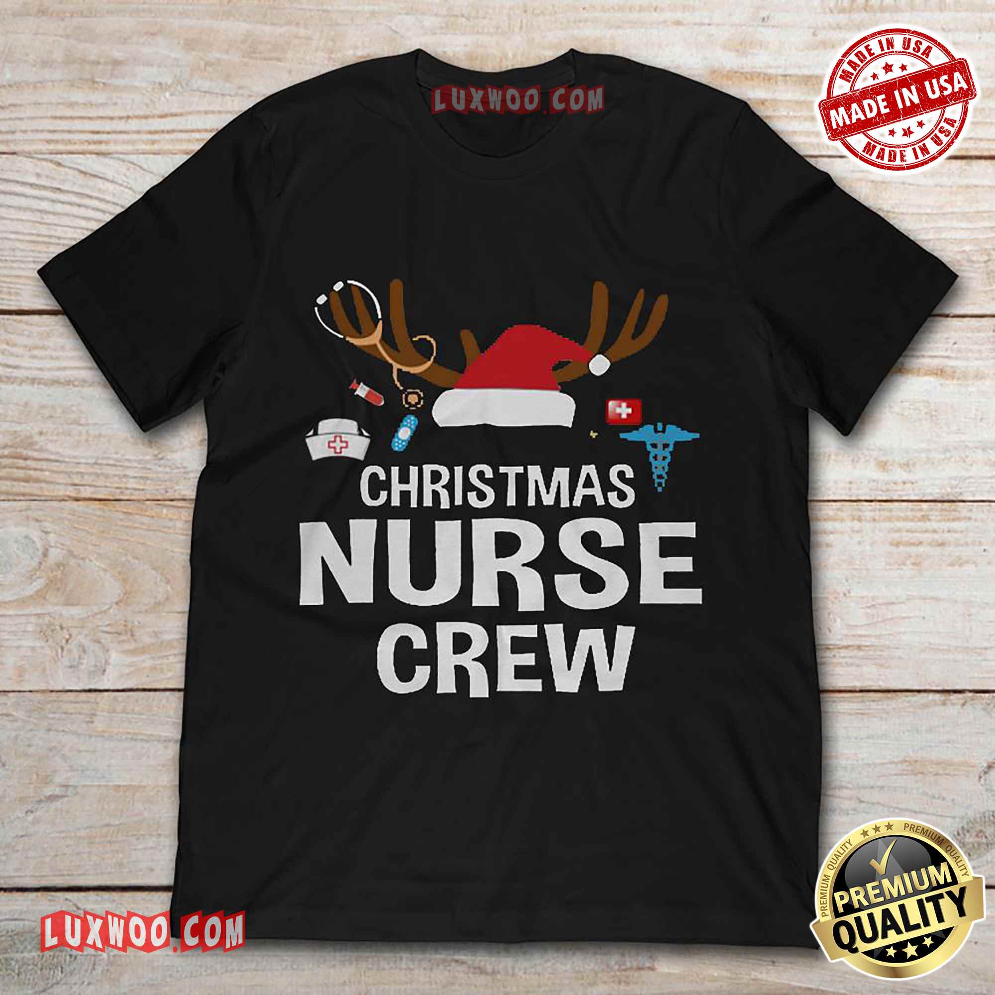 Christmas Nurse Crew Shirt