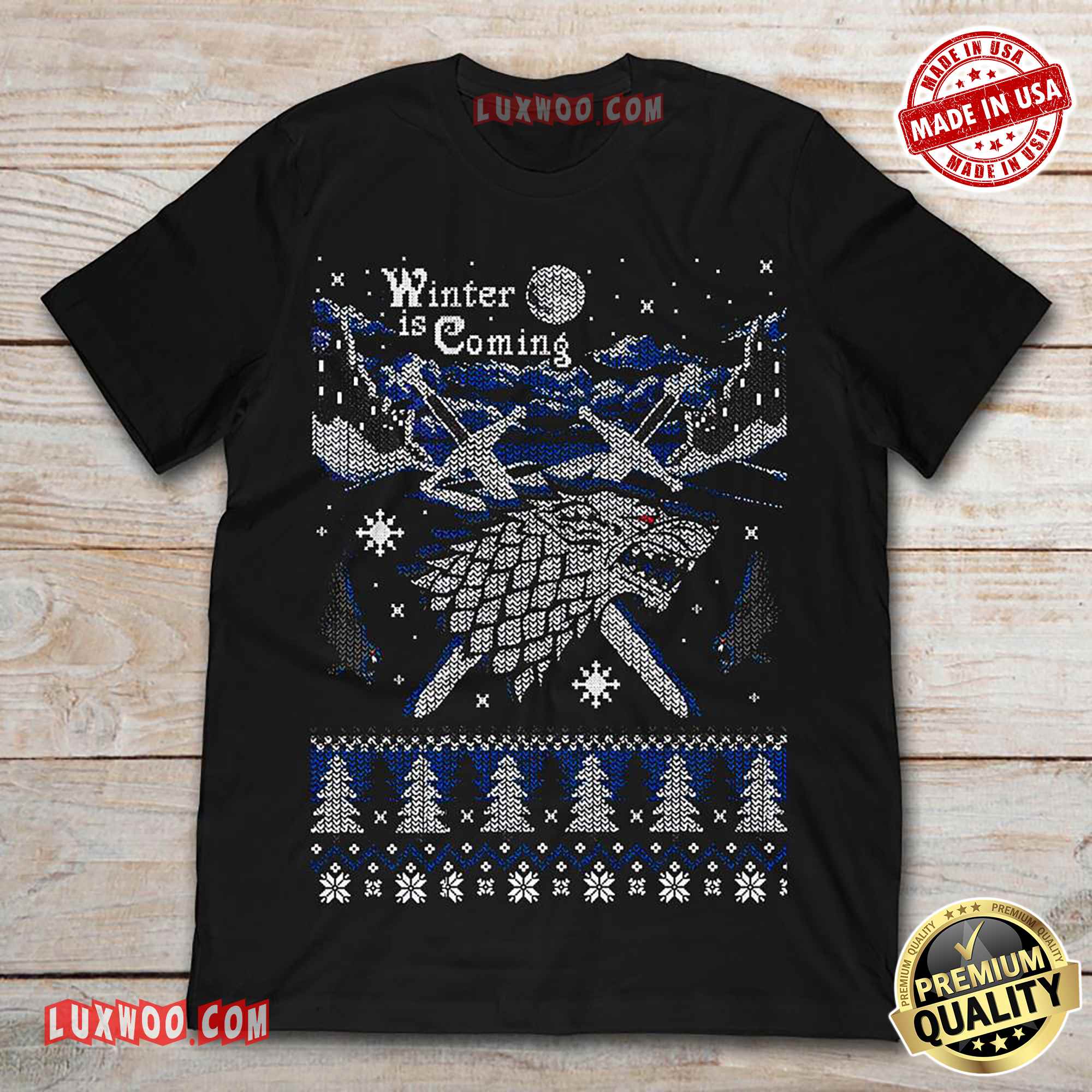 Game Of Thrones Winter Is Coming Tee Shirt