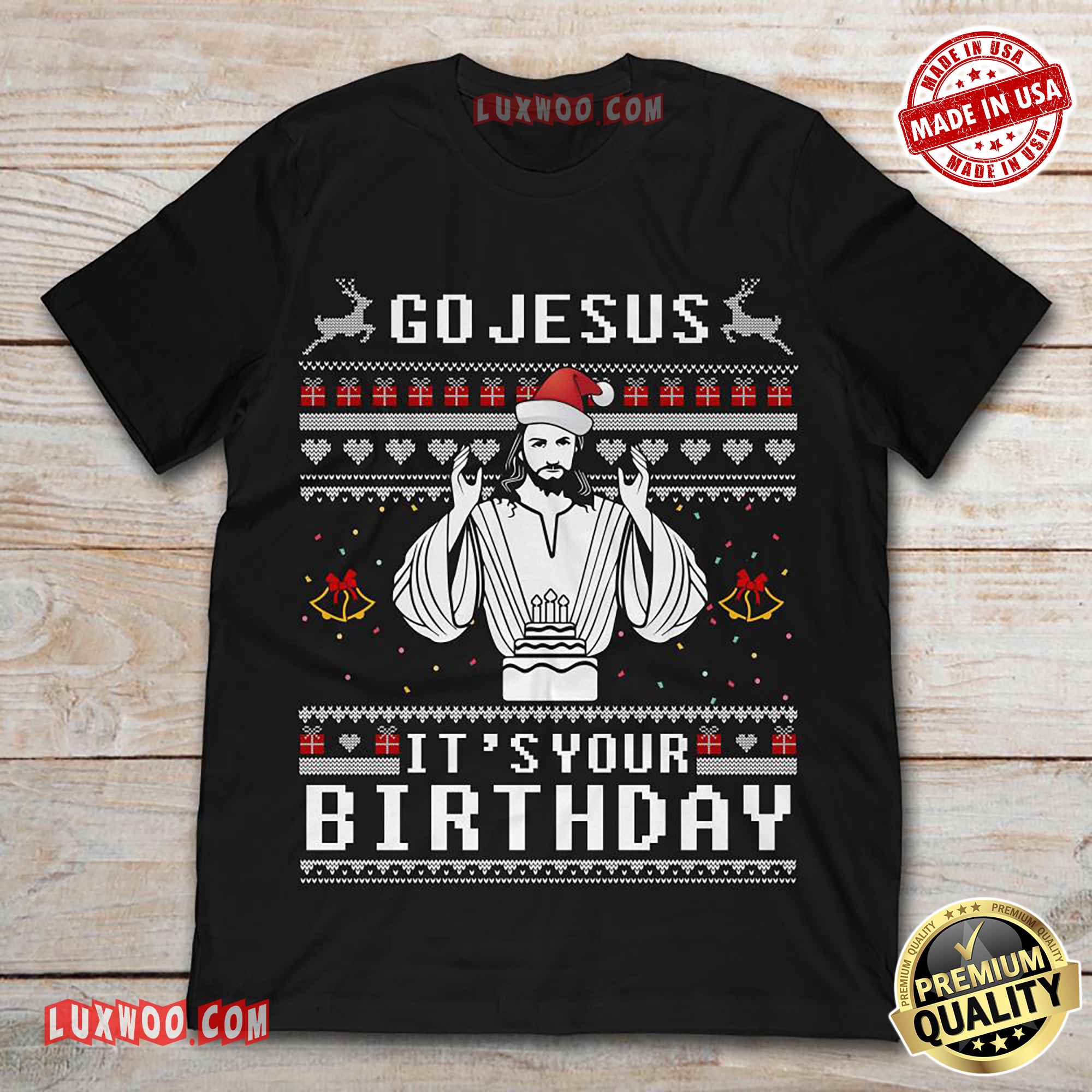 jesus christmas t shirt