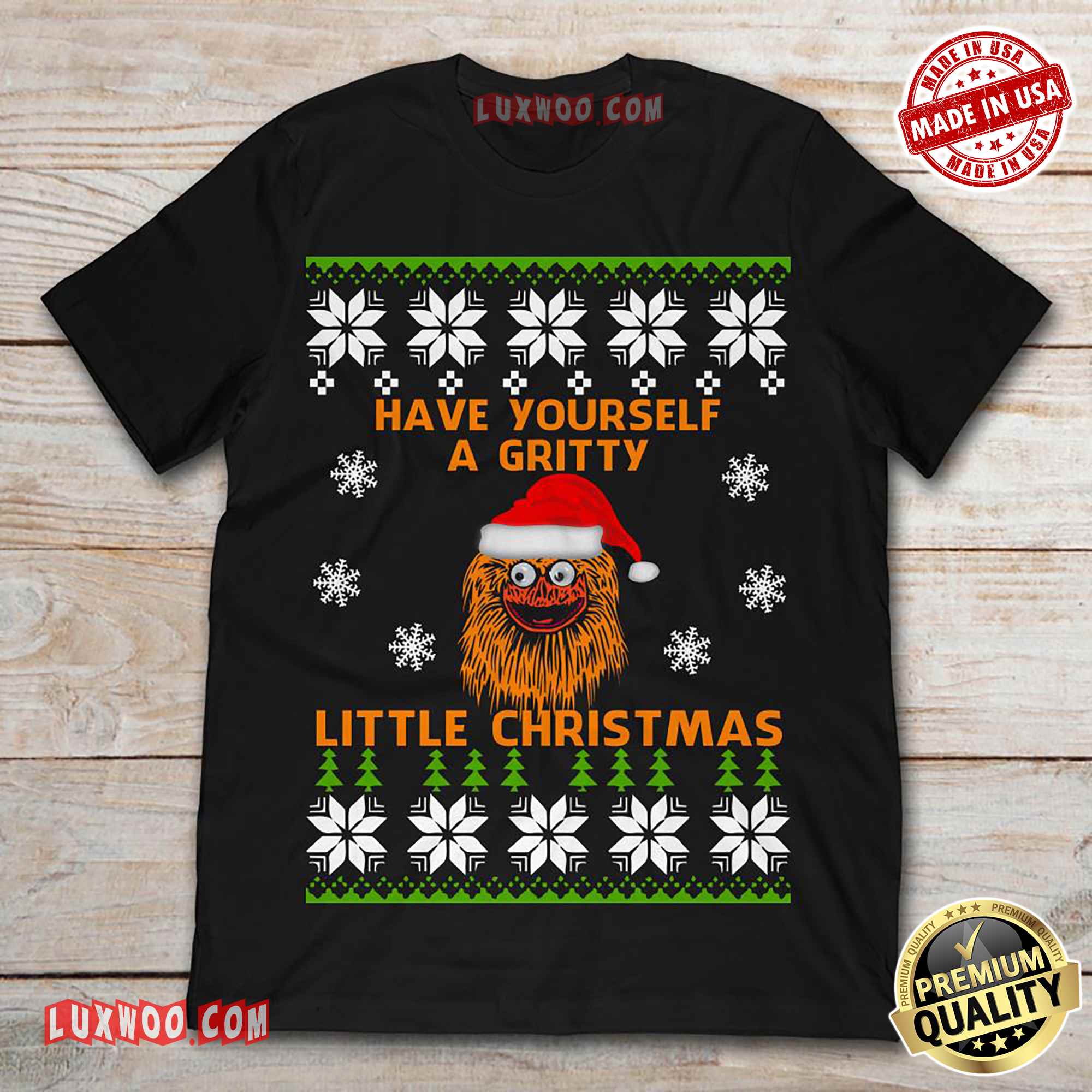 Have Yourself A Gritty Little Christmas Tee Shirt
