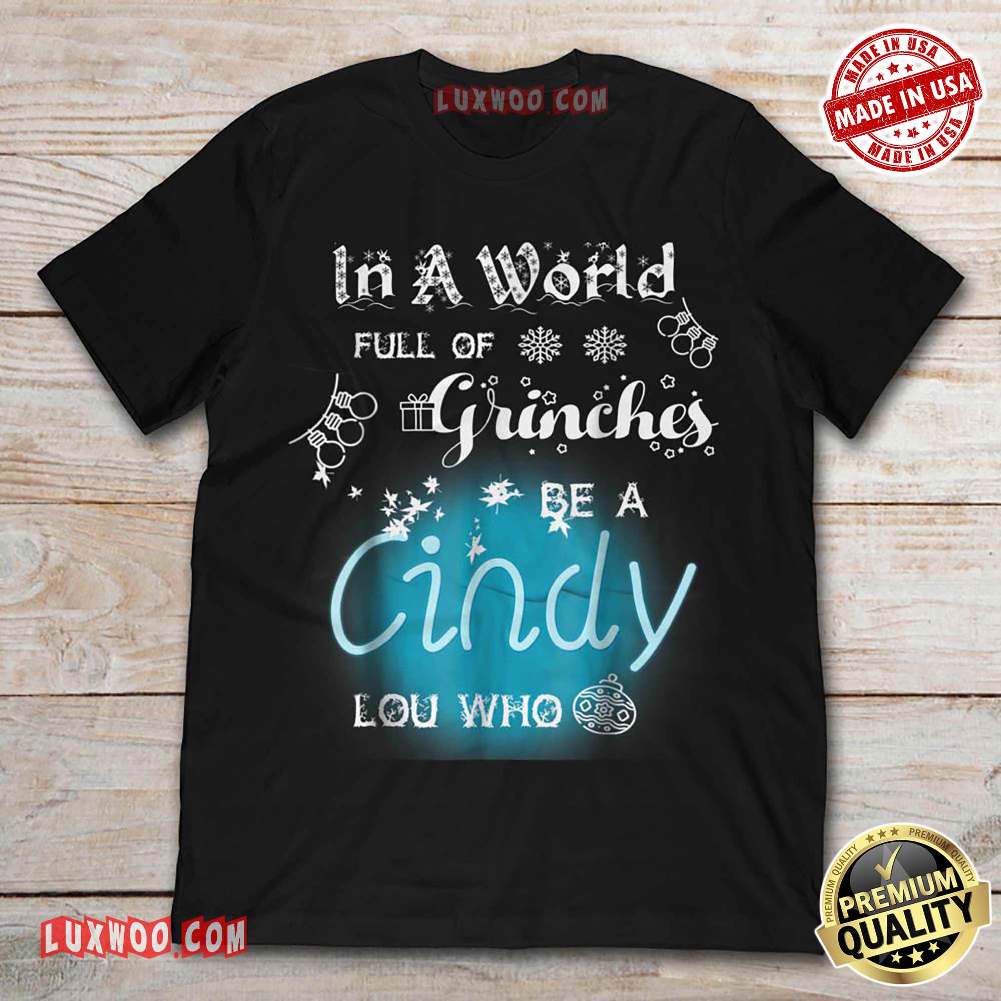 cindy lou who t shirt