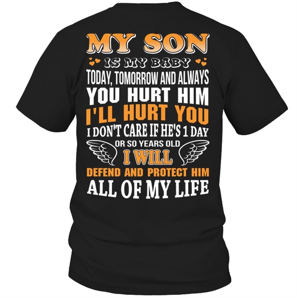 Family - My Son Is My Baby Plus Size Up To 5xl