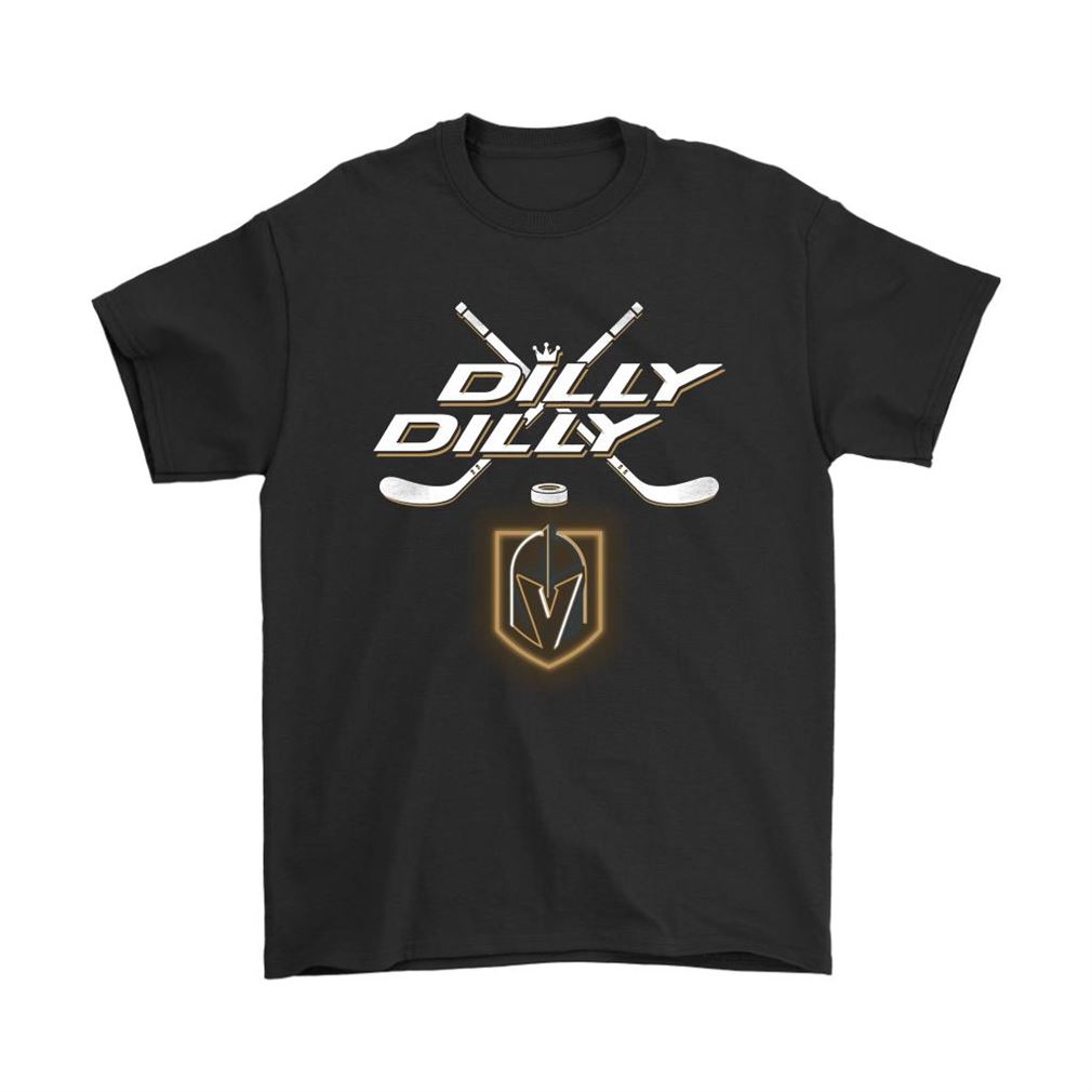 Bud Light Dilly Dilly Nhl Vegas Golden Knights Neon Light Shirts Plus Size Up To 5xl
