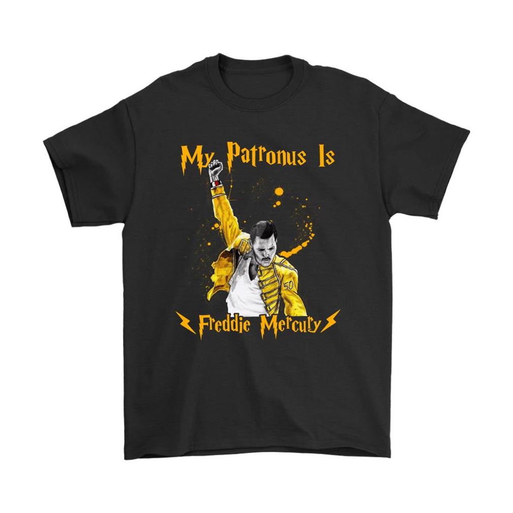 My Patronus Is Freddie Mercury Queen We Are The Champion Shirts Size Up To 5xl