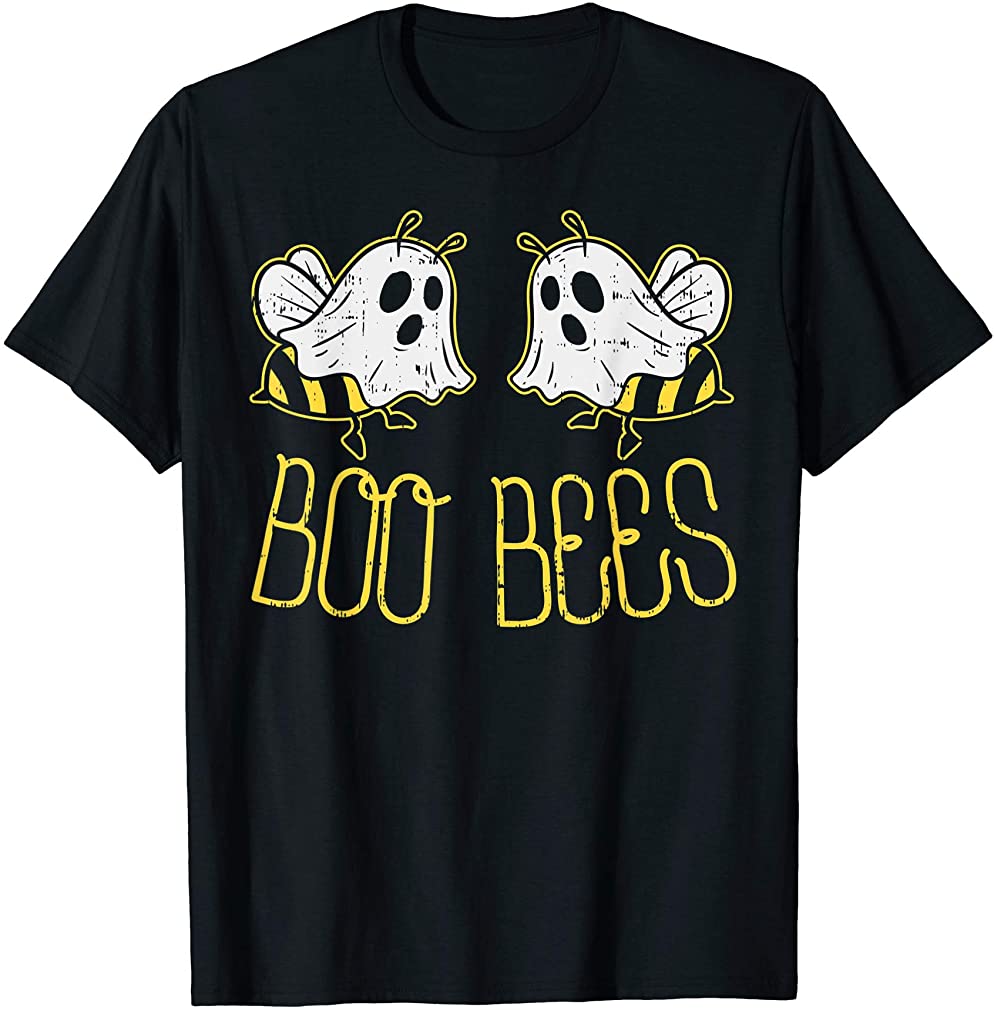 Boo Bees Funny Halloween Tee Matching Couple Costume For Her T-shirt Plus Size Up To 5xl