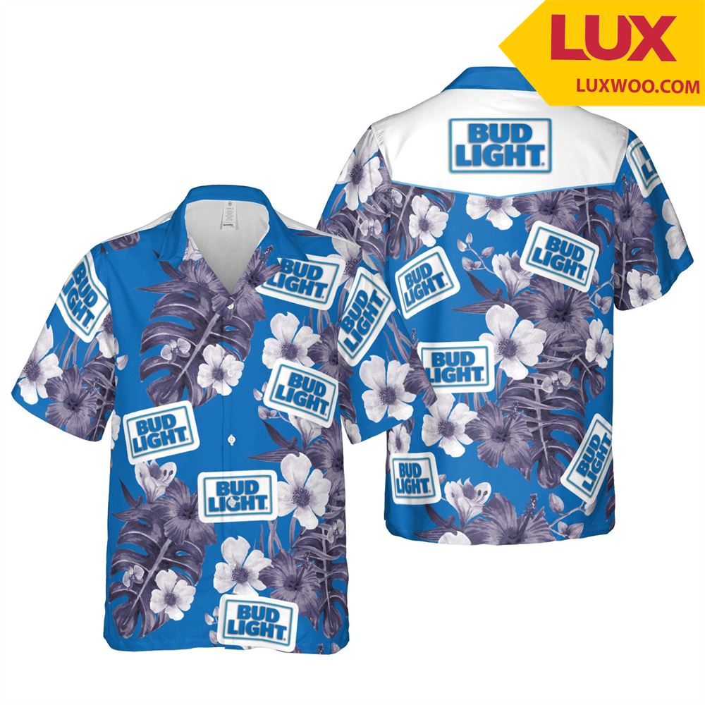 Bud-light Hawaii Floral Unisex Shirt Tha052602