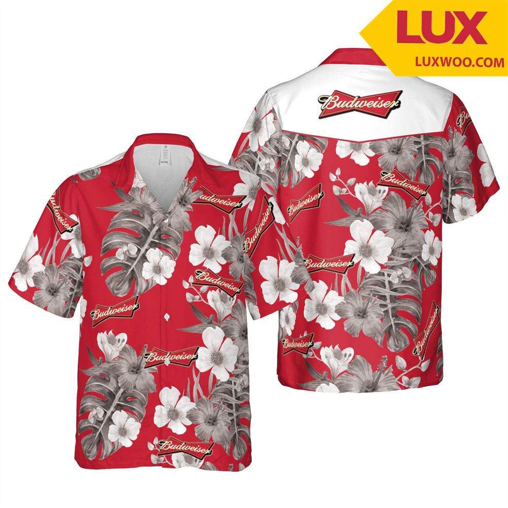 Budweiser- Hawaii Floral Unisex Shirt Tha052603