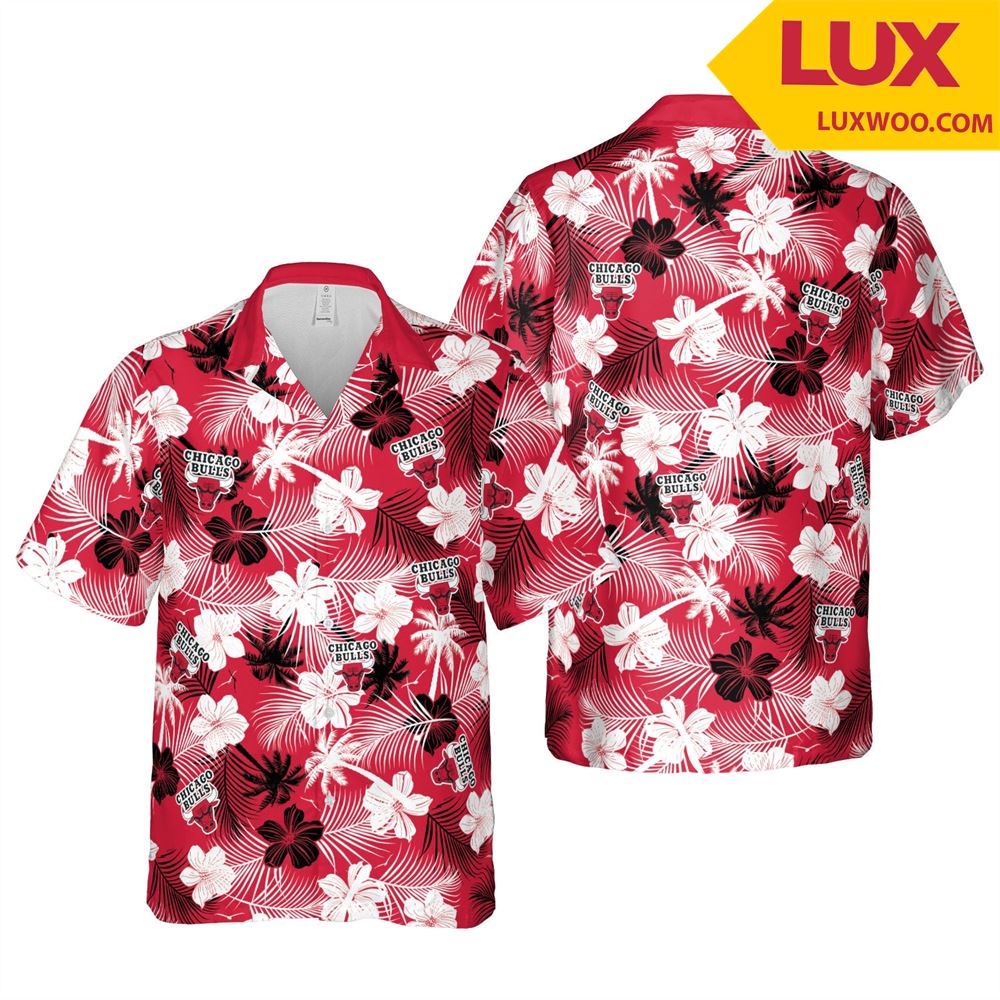 Chicago-bulls Nba Chicago Hawaii Floral Basketball Unisex Shirt Tha053137