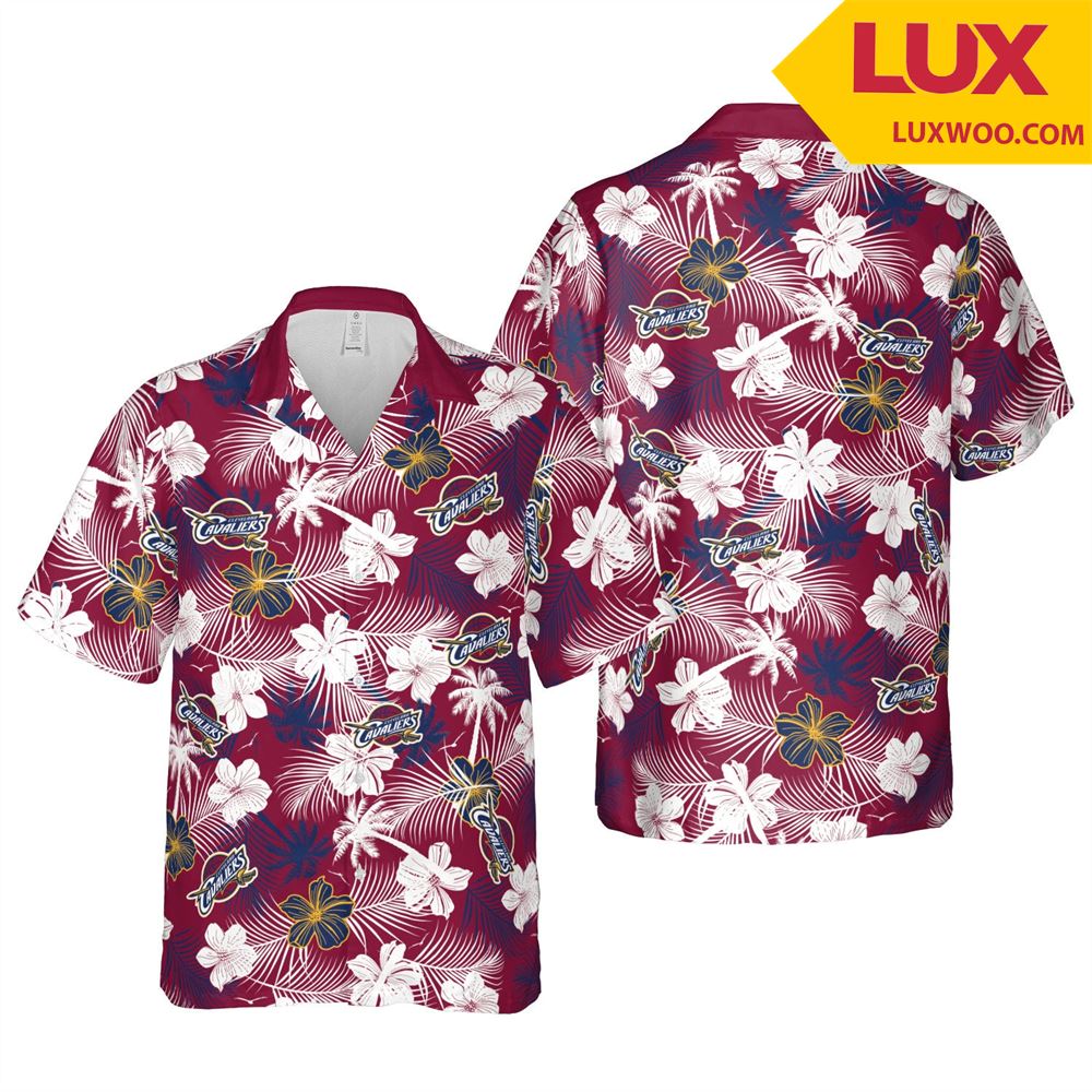 Cleveland-cavaliers Nba Cleveland Hawaii Floral Basketball Unisex Shirt Tha Clothing