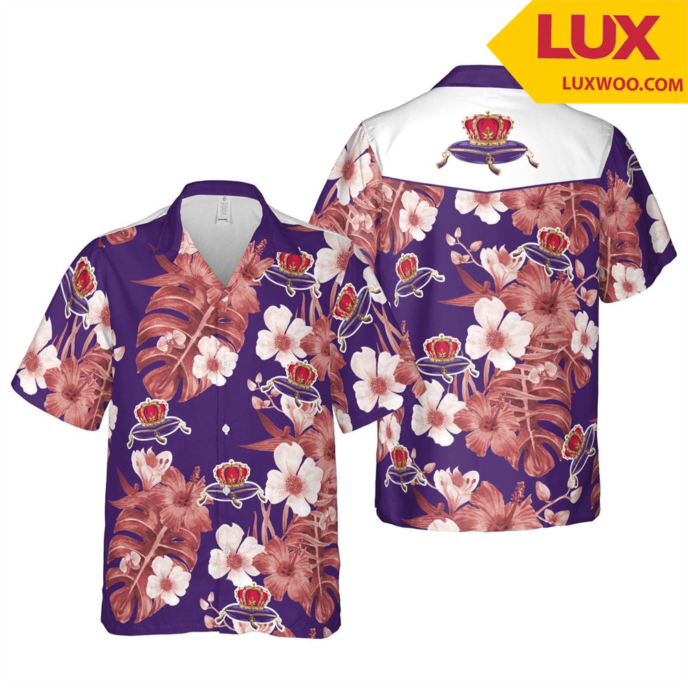 Crown-royal Hawaii Floral Unisex Shirt Tha052611