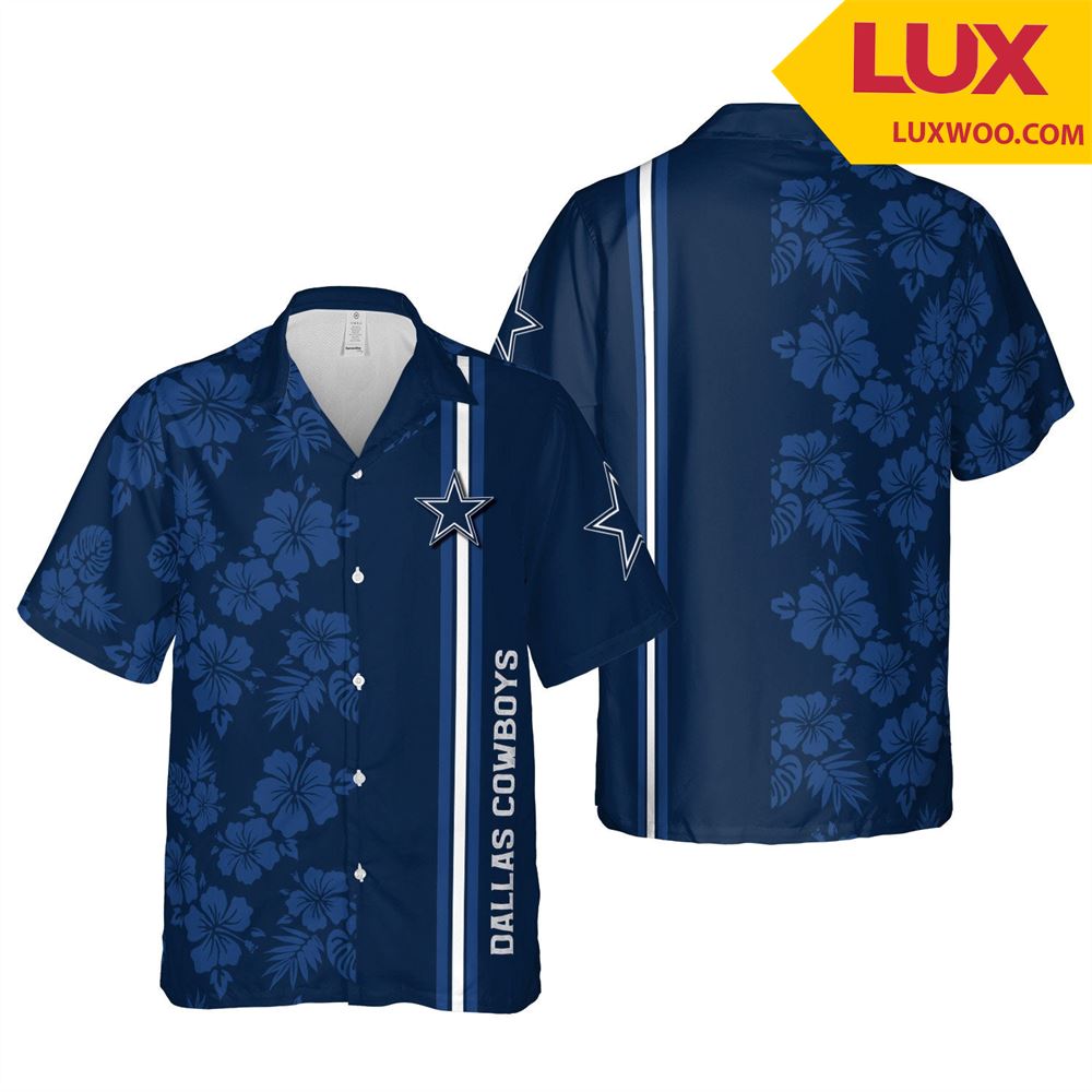 Dallas-cowboys Hawaii Floral Unisex Shirt Tha052735