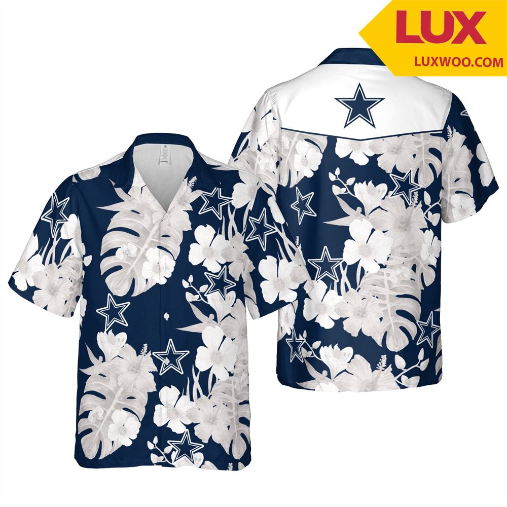Dallas-cowboys Nfl Dallas–fort-worth Hawaii Floral Football Unisex Shirt Th