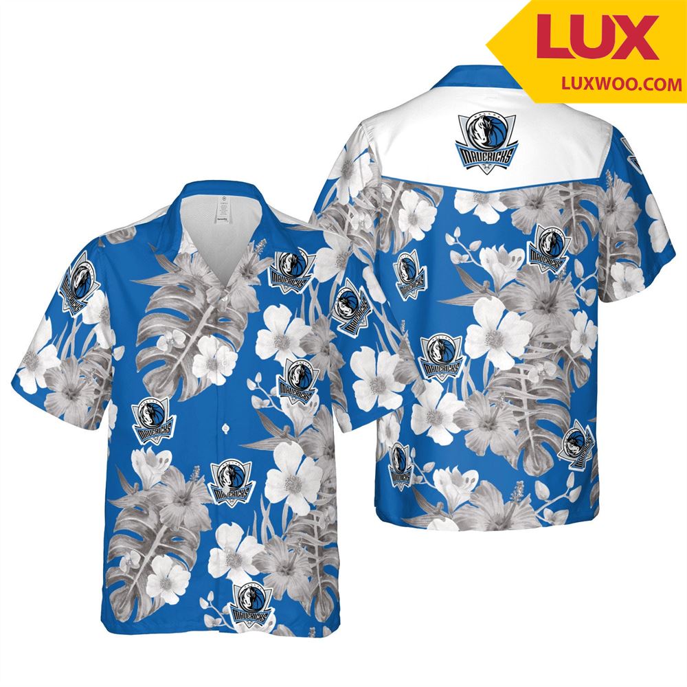 Dallas-mavericks Nba Dallas Hawaii Floral Basketball Unisex Shirt Tha052507