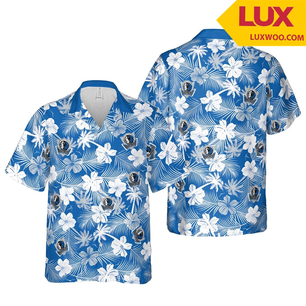 Dallas-mavericks Nba Dallas Hawaii Floral Basketball Unisex Shirt Tha053140