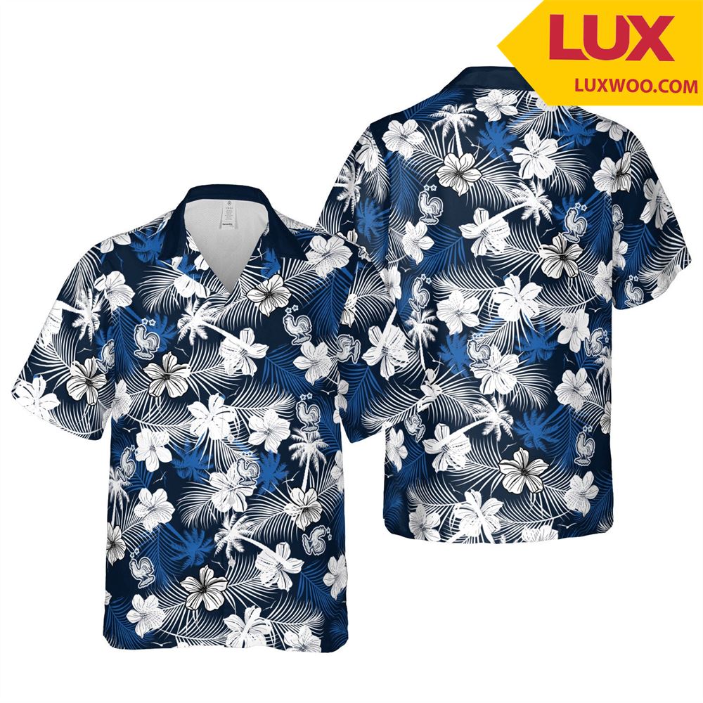 France Euro Hawaii Floral Football Unisex Shirt Tha060418