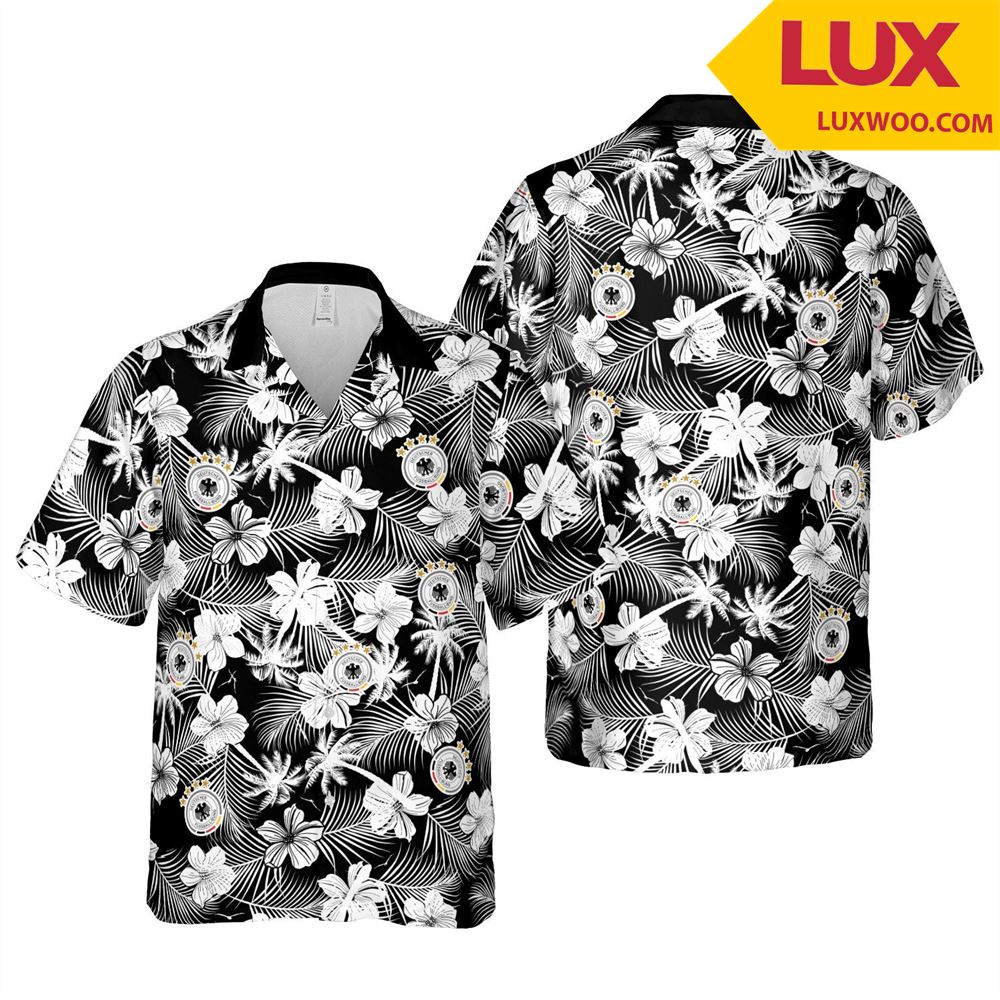 Germany Euro Hawaii Floral Football Unisex Shirt Tha060416