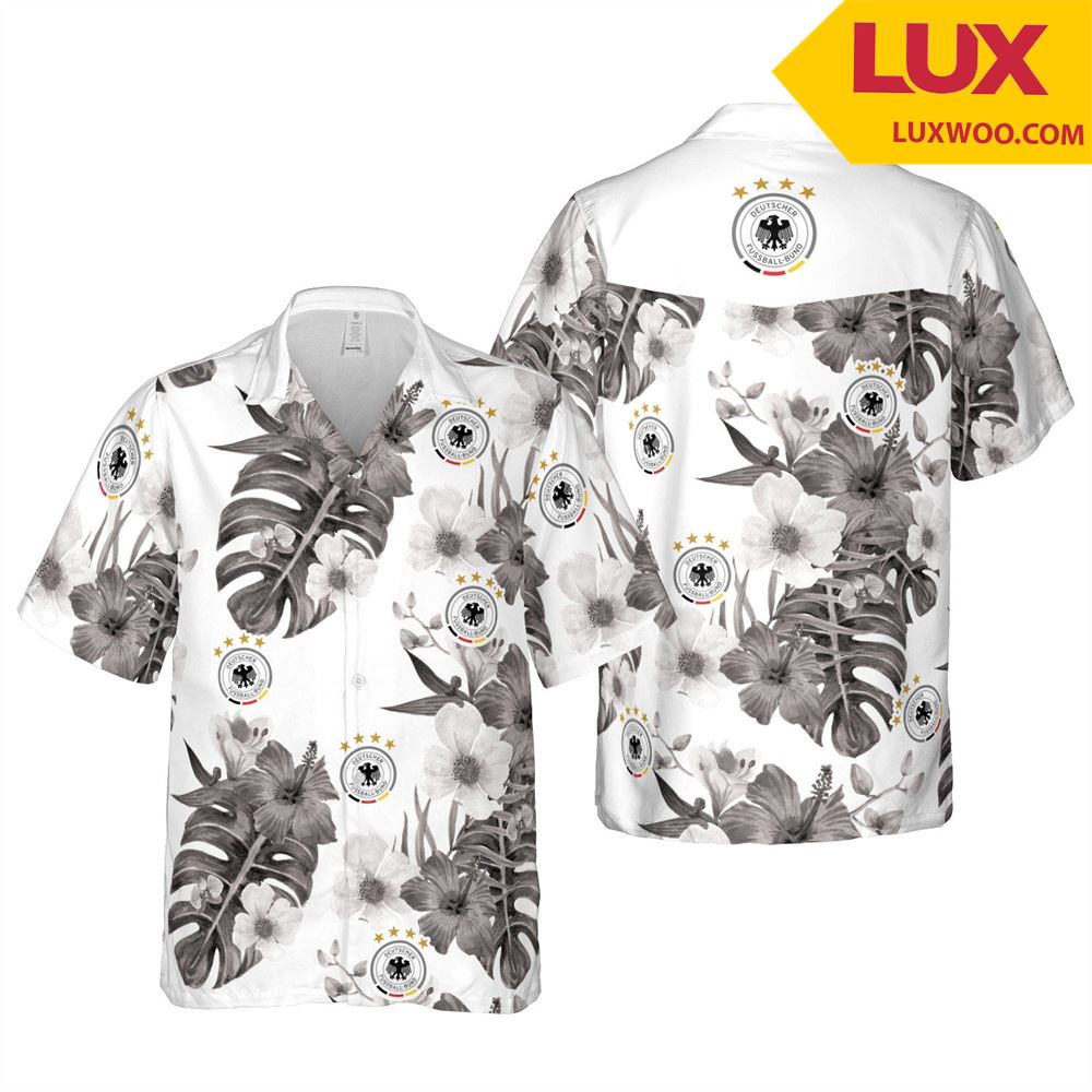 Germany Euro Hawaii Floral Football Unisex Shirt Tha060442
