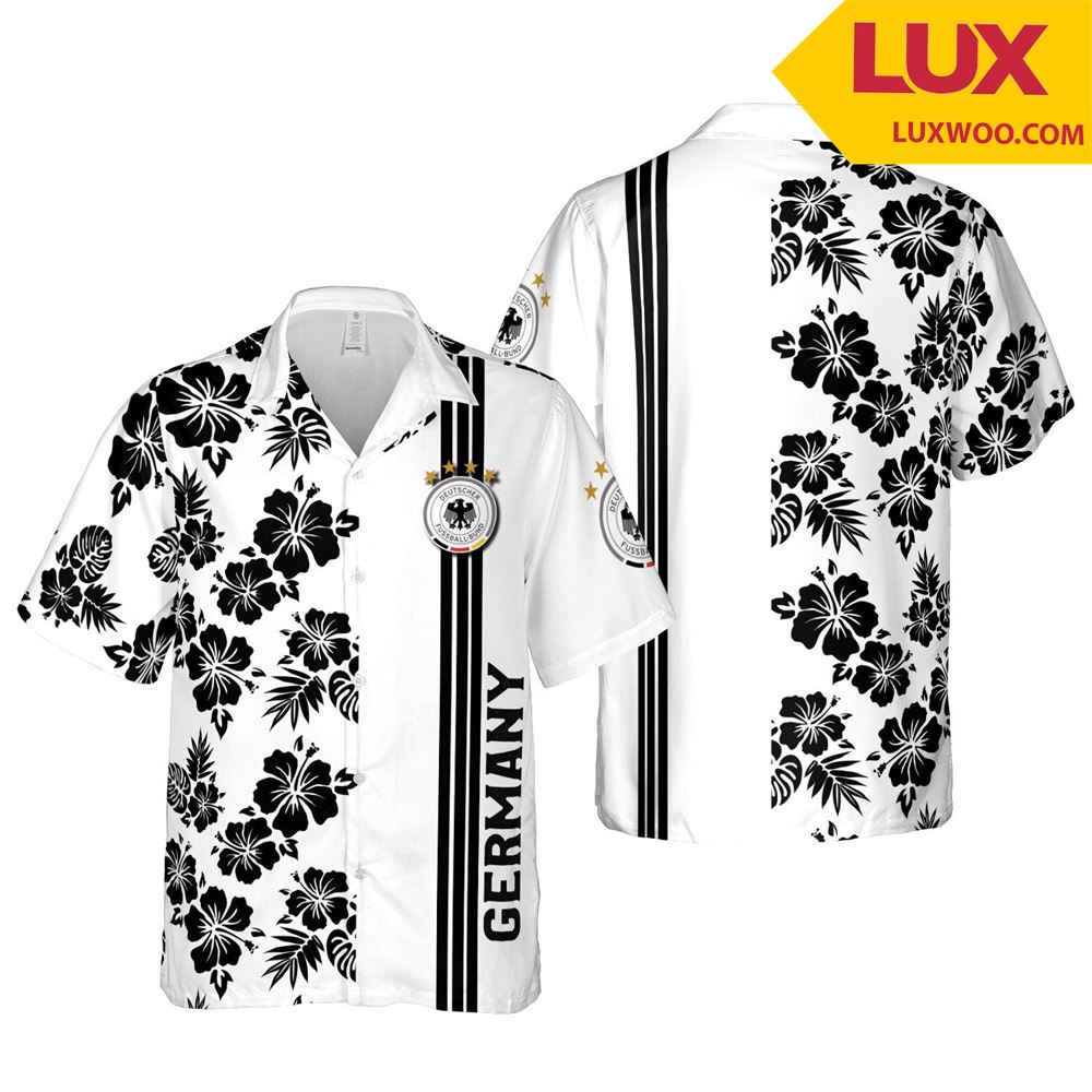 Germany Euro Hawaii Floral Football Unisex Shirt Tha060468