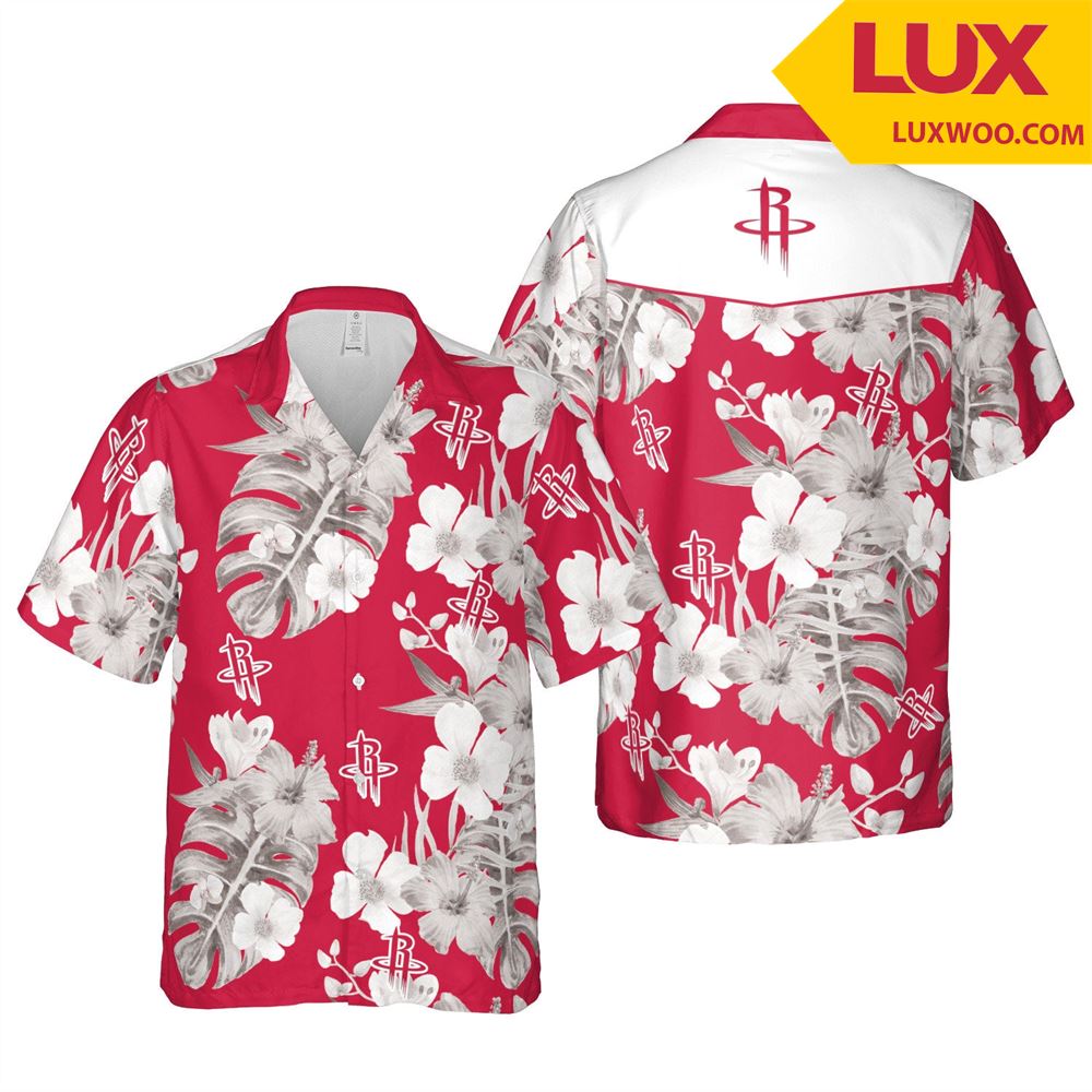 Houston-rockets Nba Houston Hawaii Floral Basketball Unisex Shirt Tha052511