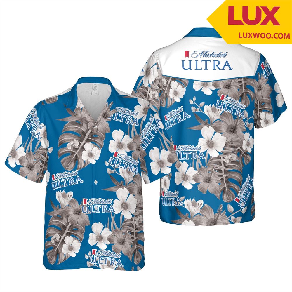 Michelob-ultra Hawaii Floral Unisex Shirt Tha052613