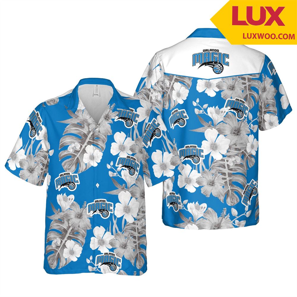 Orlando-magic Nba Hawaii Floral Basketball Unisex Shirt Tha052522
