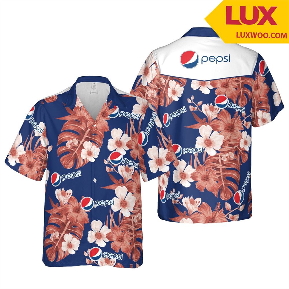 Pepsi- Hawaii Floral Unisex Shirt Tha052616