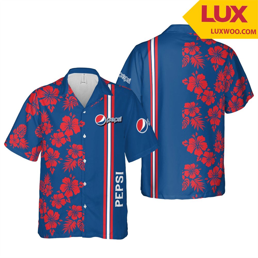 Pepsi Hawaii Floral Unisex Shirt Tha052745