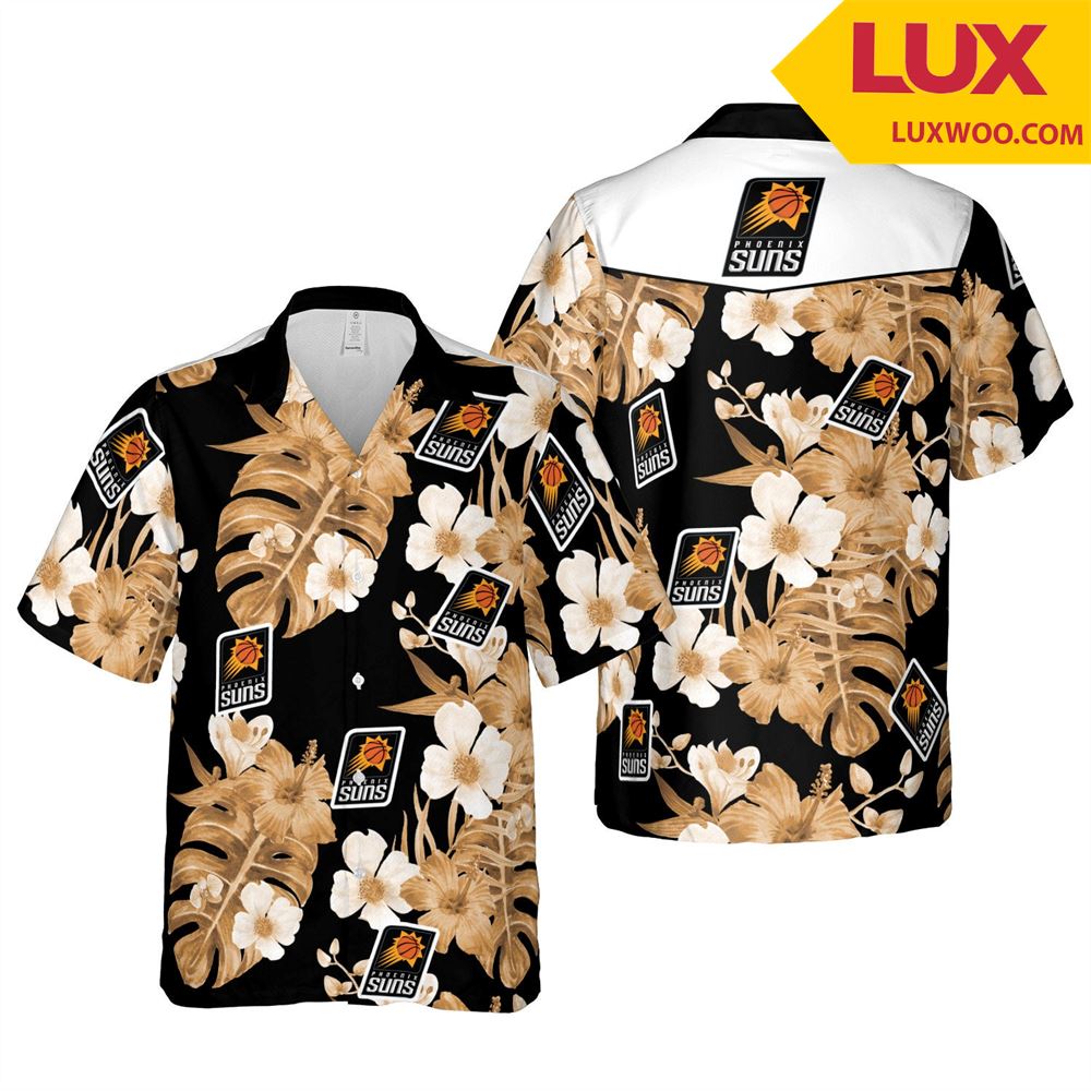 Phoenix-suns Nba Hawaii Floral Basketball Unisex Shirt Tha052524