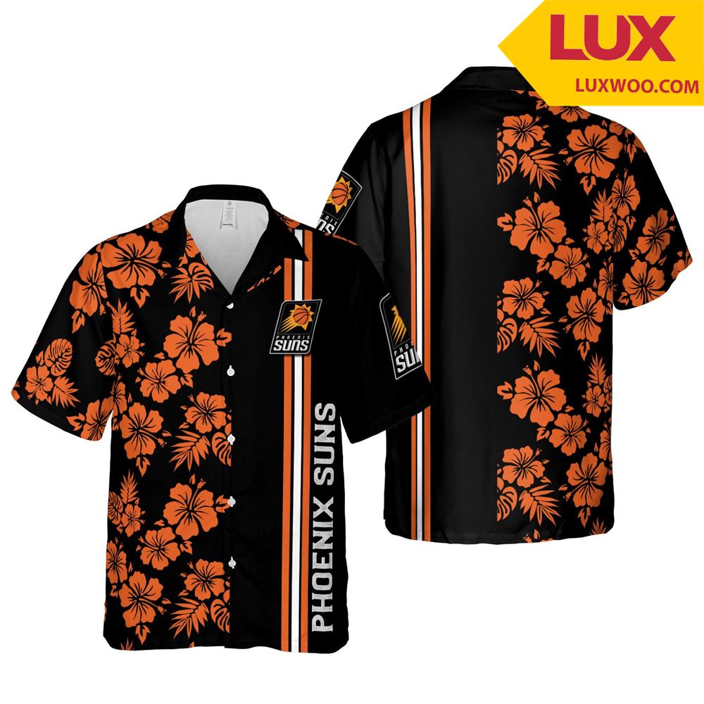 Phoenix-suns Nba Hawaii Floral Basketball Unisex Shirt Tha060135