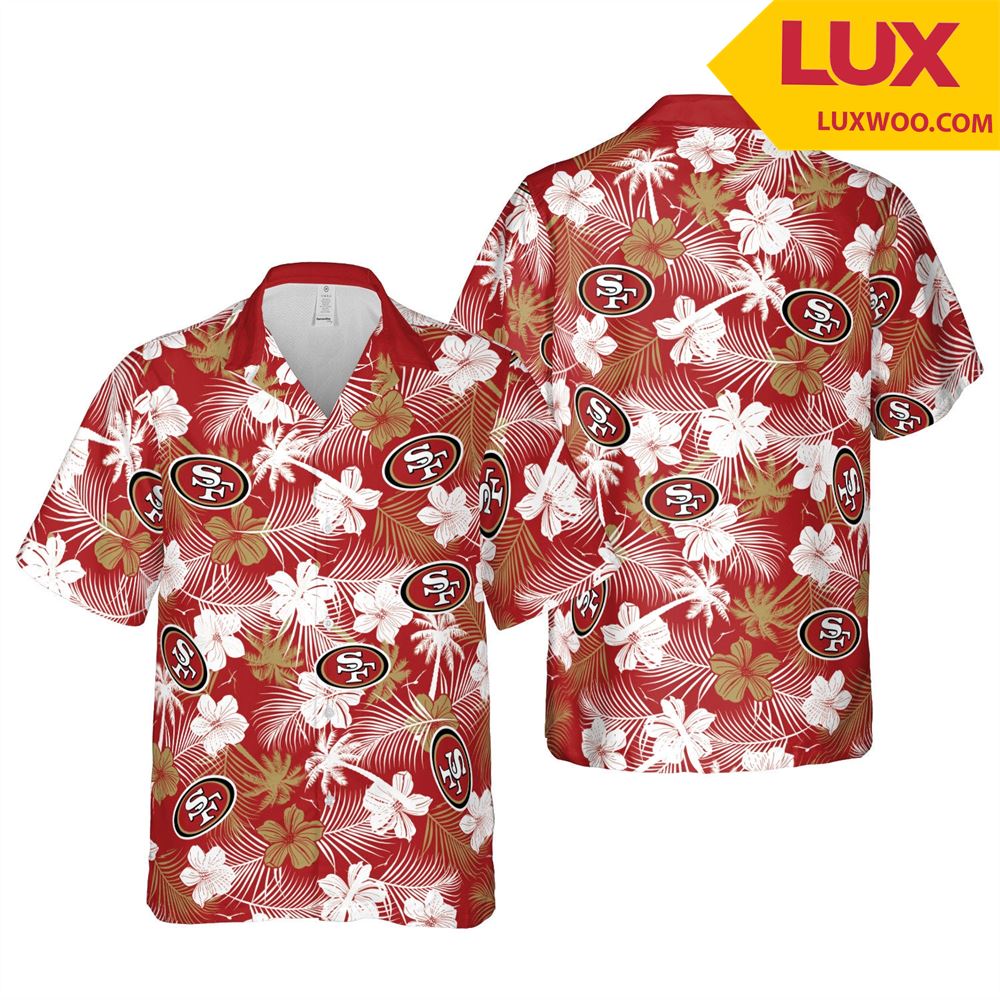 San-francisco-49ers Nfl Hawaii Floral Football Unisex Shirt Tha052282