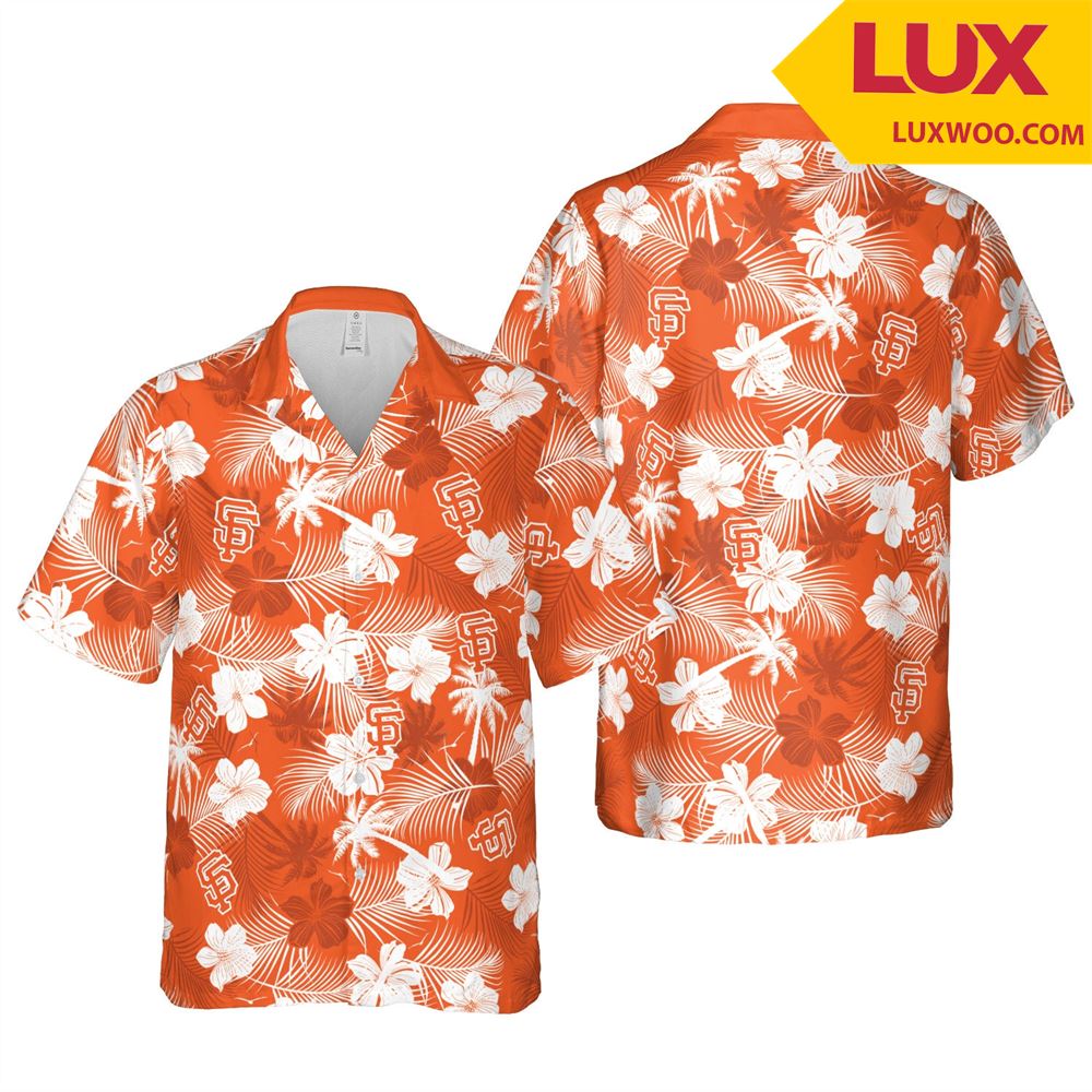 San-francisco Giants Mlb San-francisco Hawaii Floral Baseball Unisex Shirt