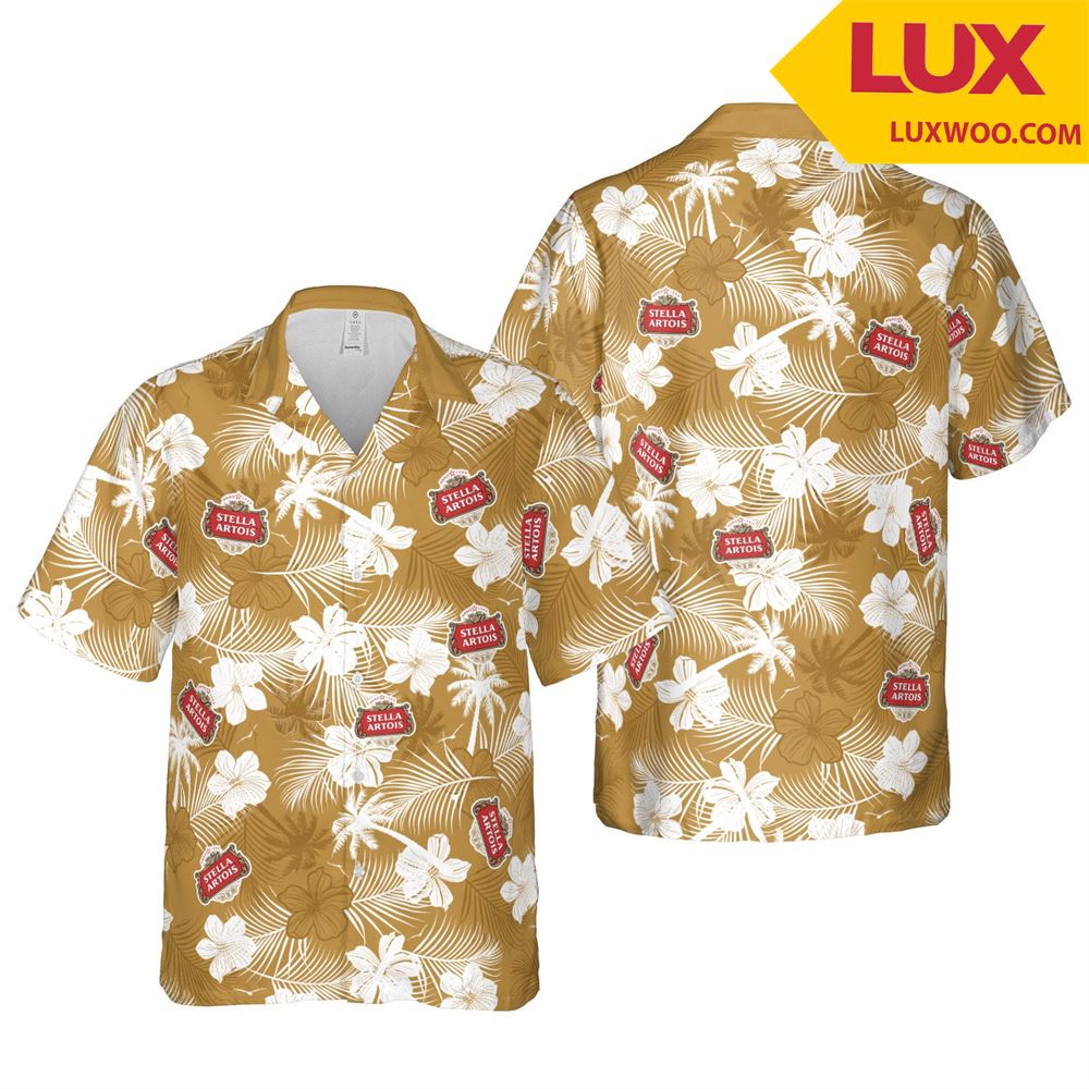 Stella-artois Hawaii Floral Unisex Shirt Tha0527116