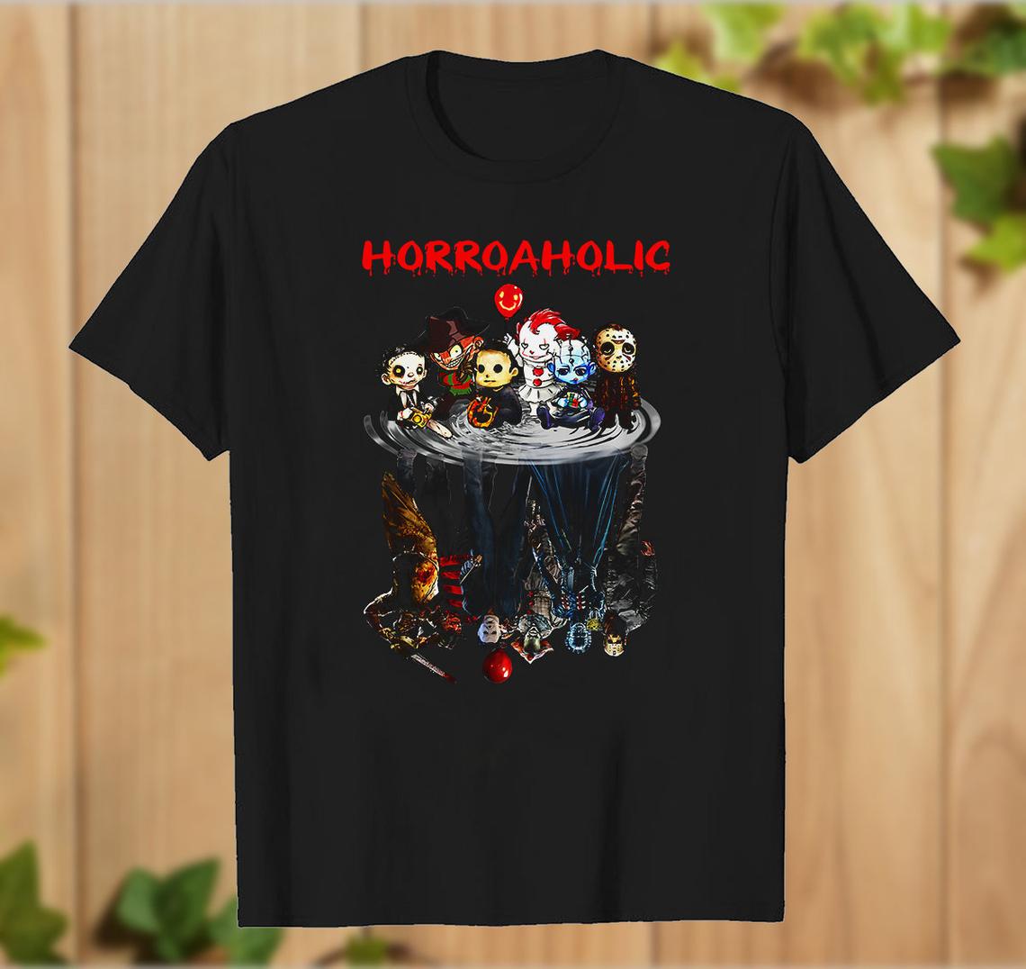 Horroaholic Halloween Shirt