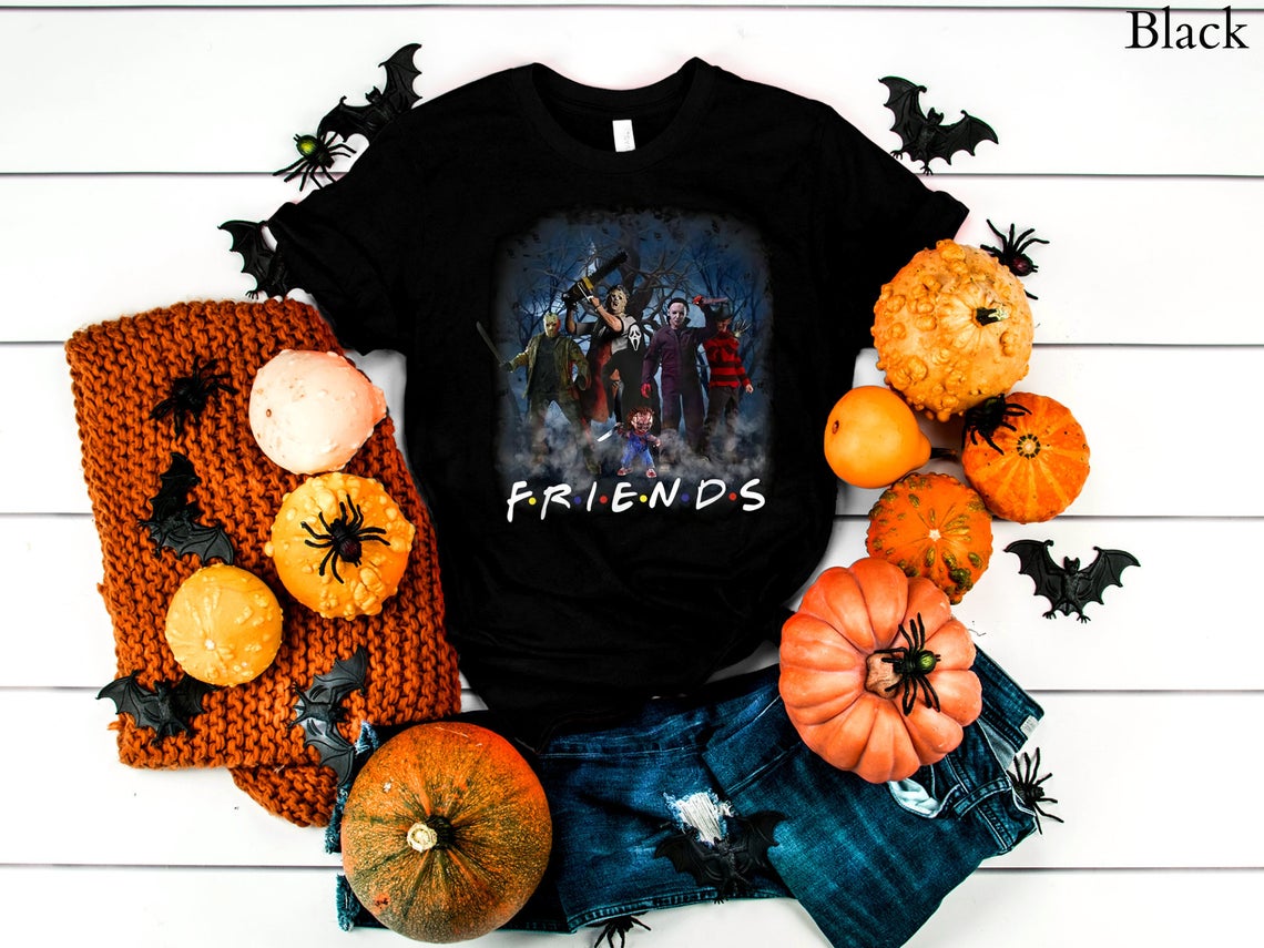 Scary Movie Friends Graphic T-shirt - livgag.com