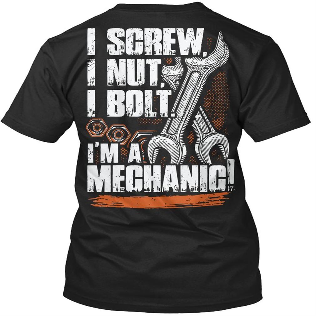 Awesome Mechanic Tees And Hoodies Size Up To 5xl