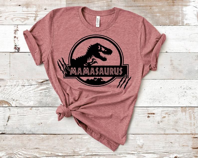 Mamasaurus Jurassic Park Mask Dinosaurus T Rex Shirt Plus Size Up To 5xl