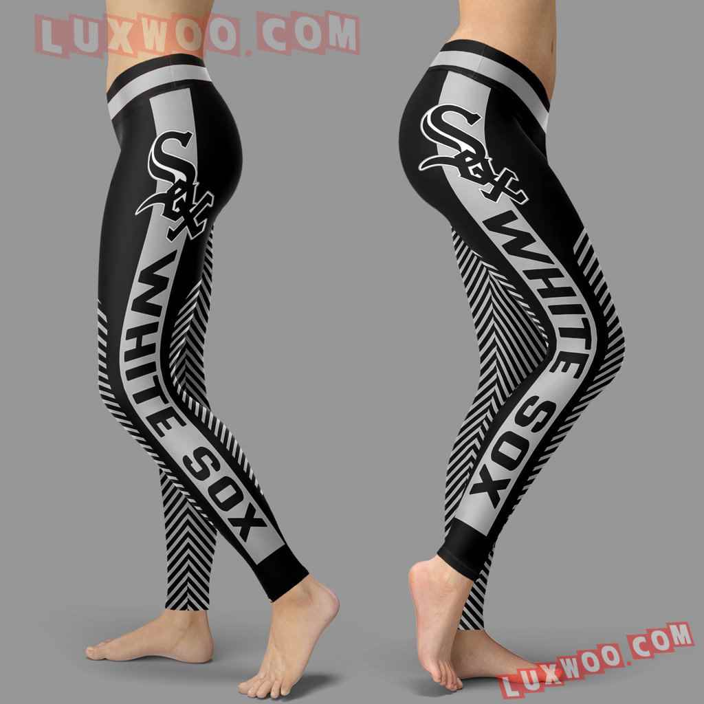 Mlb Chicago White Sox Leggings 3d Custom Print Leggings Sport V1