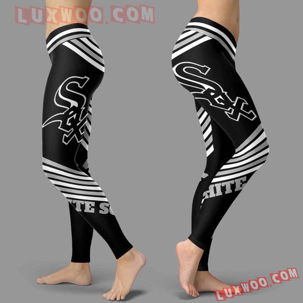 Mlb Chicago White Sox Leggings 3d Custom Print Leggings Sport V2