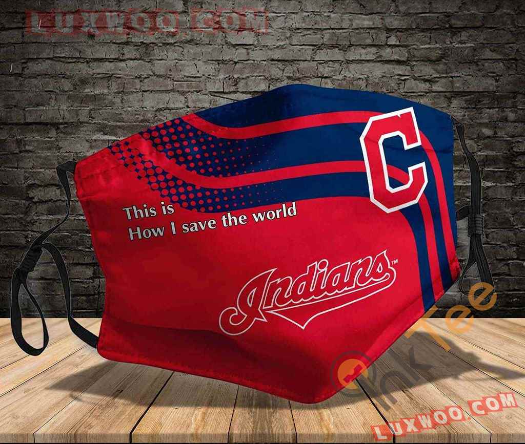 Mlb Cleveland Indians 3d Face Mask V1