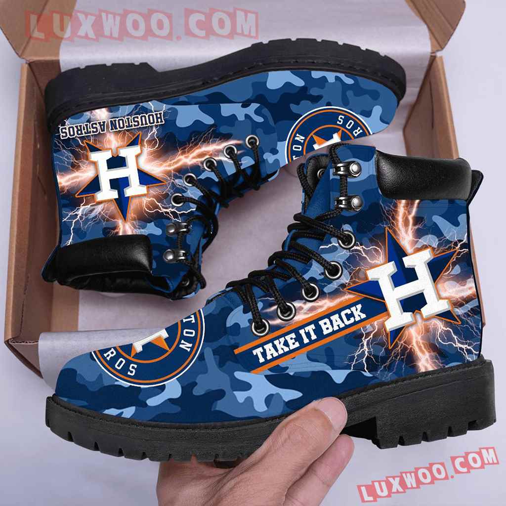 Mlb Houston Astros Season Boots Shoes V1