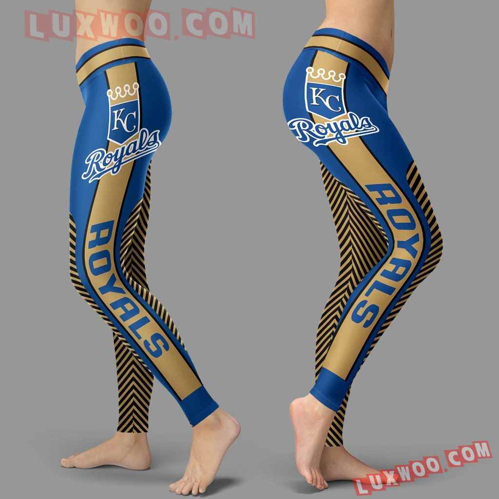 Mlb Kansas City Royals Leggings 3d Custom Print Leggings Sport V1