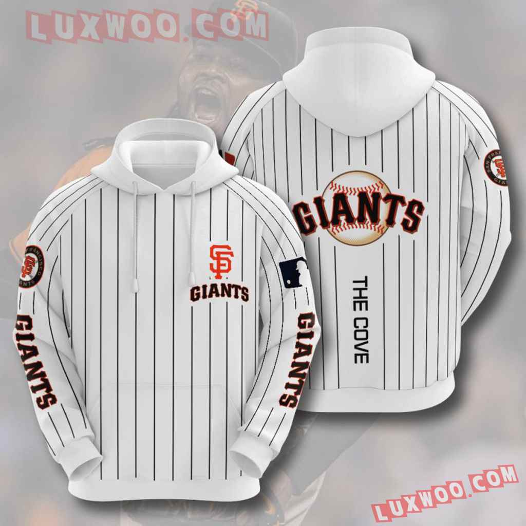 Mlb San Francisco Giants 3d Hoodies Printed Zip Hoodies Sweatshirt Jacket V5