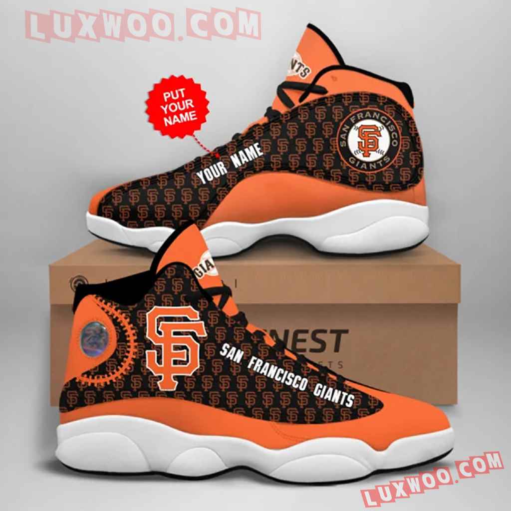 Mlb San Francisco Giants Air Jordan 13 Custom Shoes Sneaker V1 Personalized