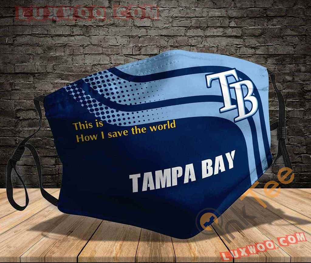 Mlb Tampa Bay Rays 3d Face Mask V1